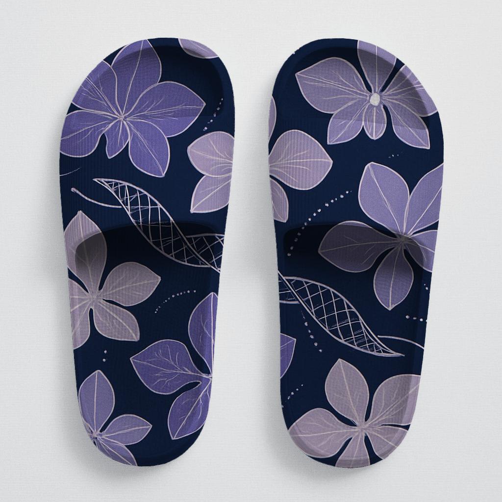 Orchid Helix Lattice comfortable casual slides
