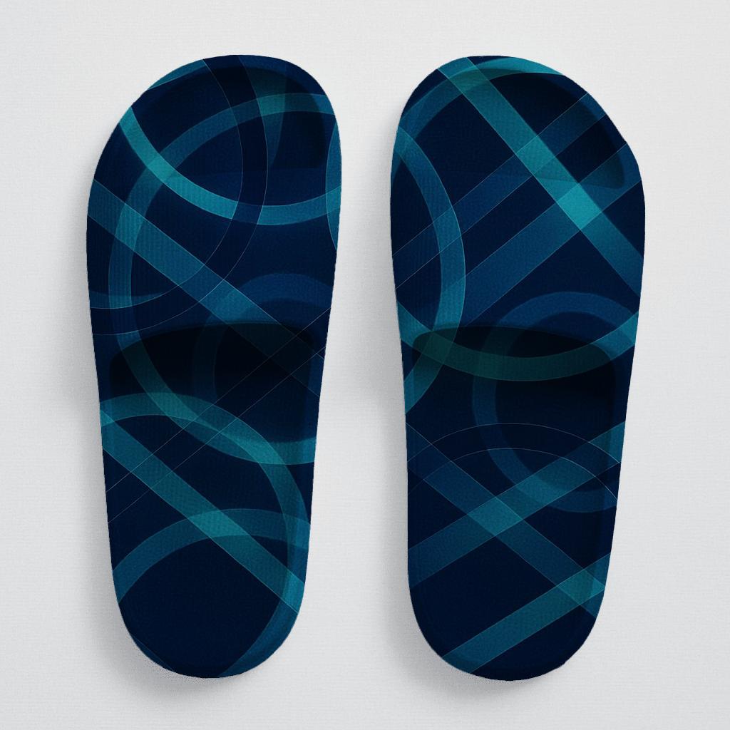 Orbital Moire Ribbon Grid unique printed slides