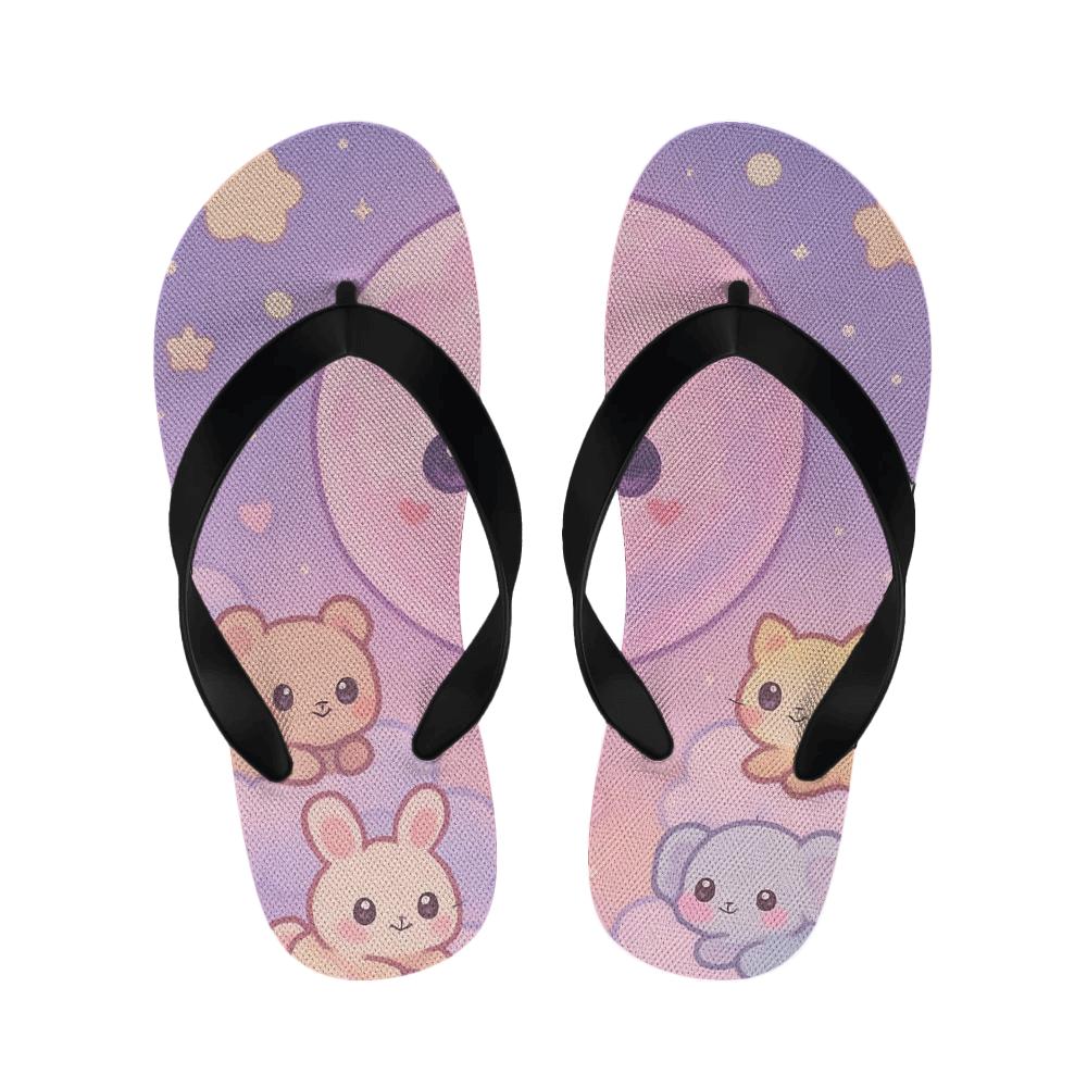 Cotton Candy Moon Critters stylish house slippers