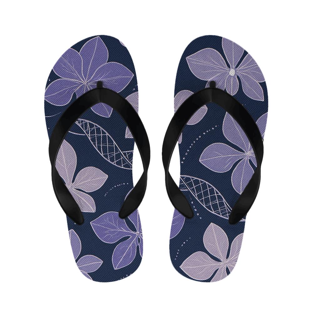 Orchid Helix Lattice unique printed slippers