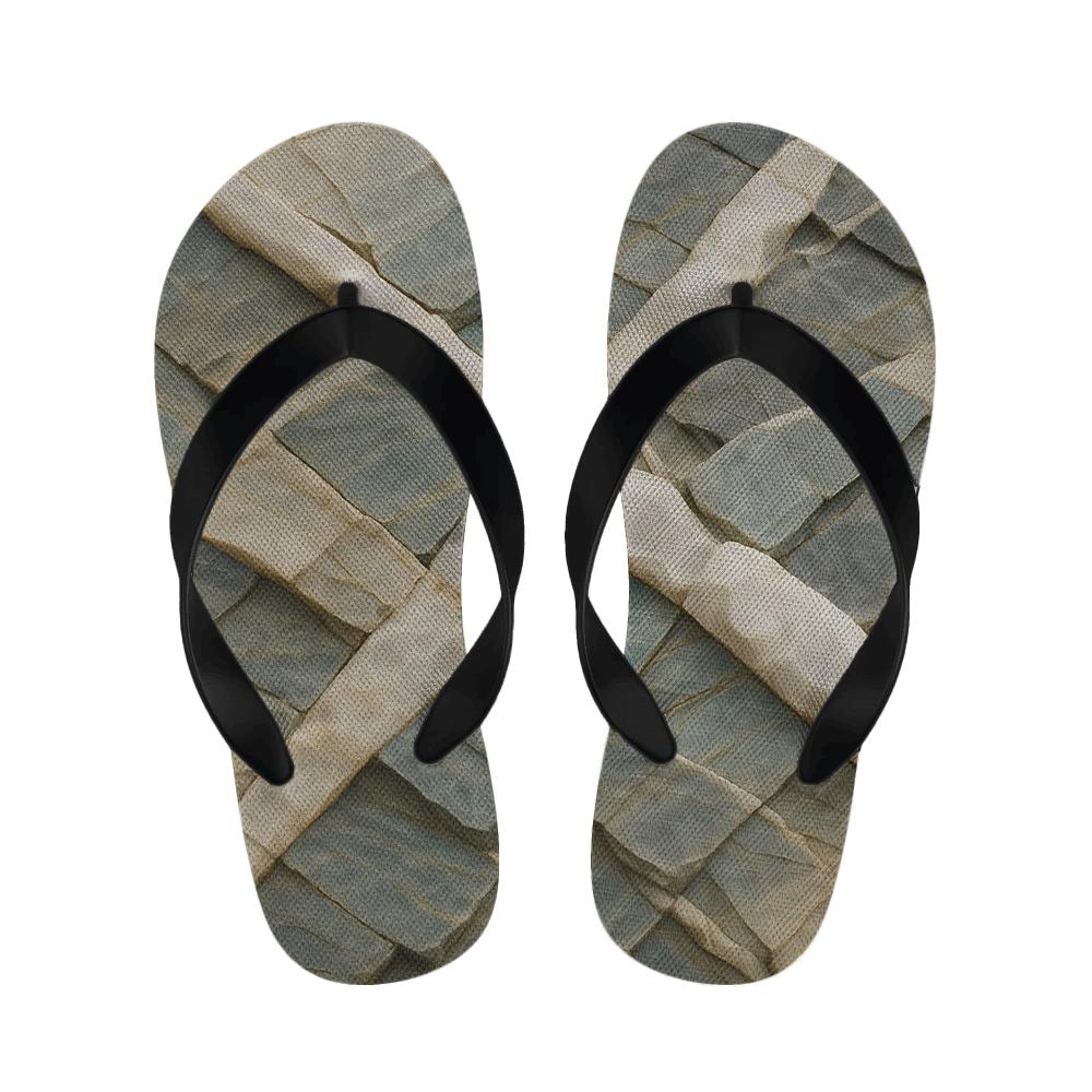 Quartz Vein Tessellation soft sole slippers
