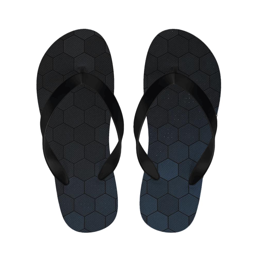 Stellar Hex Drift Mosaic trendy casual slippers