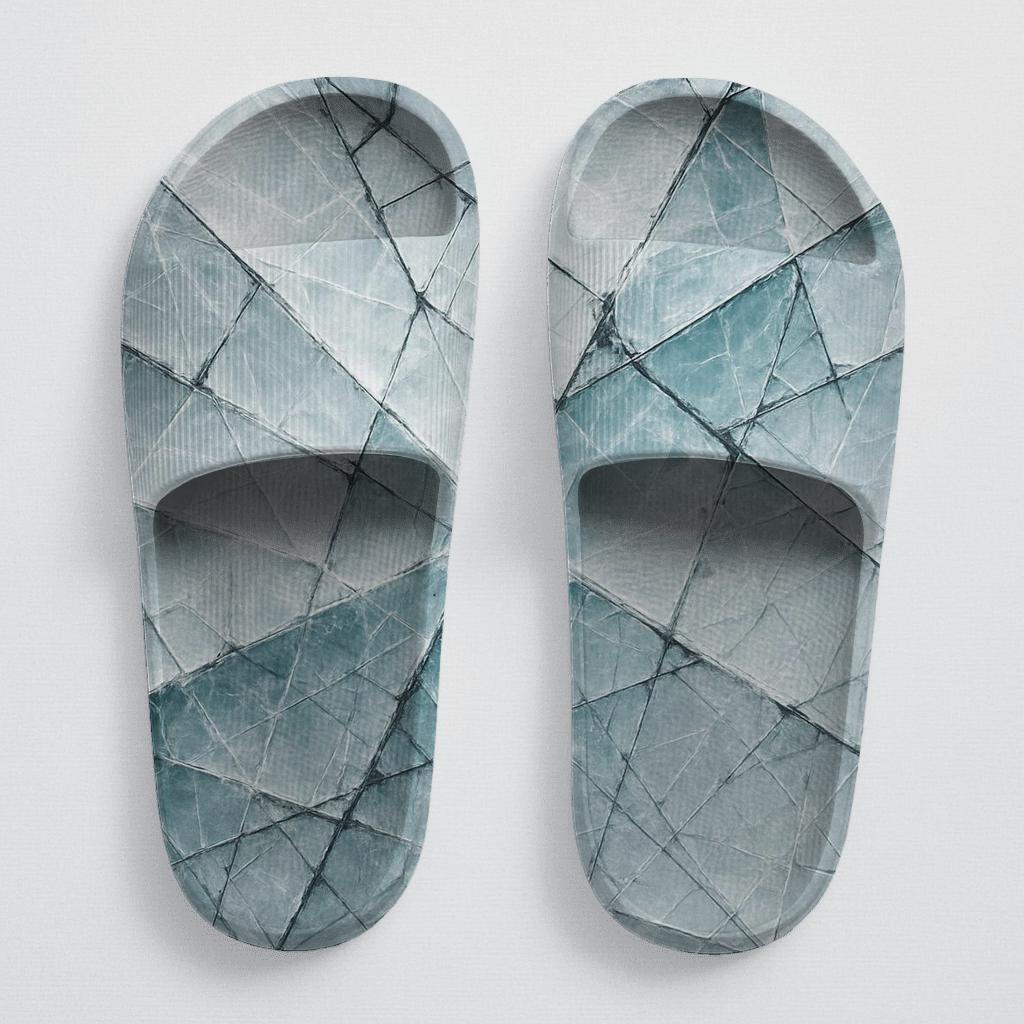 Crystal Shear Lattice designer logo slides