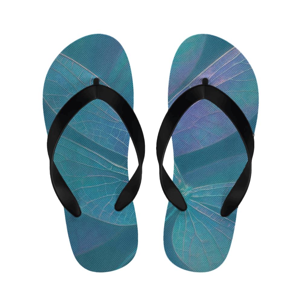 Prismatic Flicker Of The Dragonfly Wing personalized cozy slippers