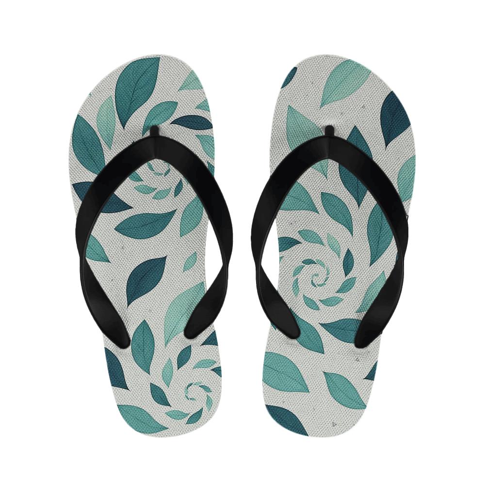 Orchid Spiral Drift soft sole slippers