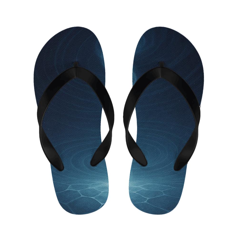 Vortex Drift Lattice personalized cozy slippers