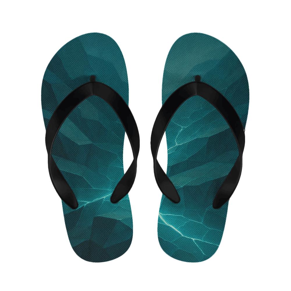 Prism Vein Tapestry unique printed slippers