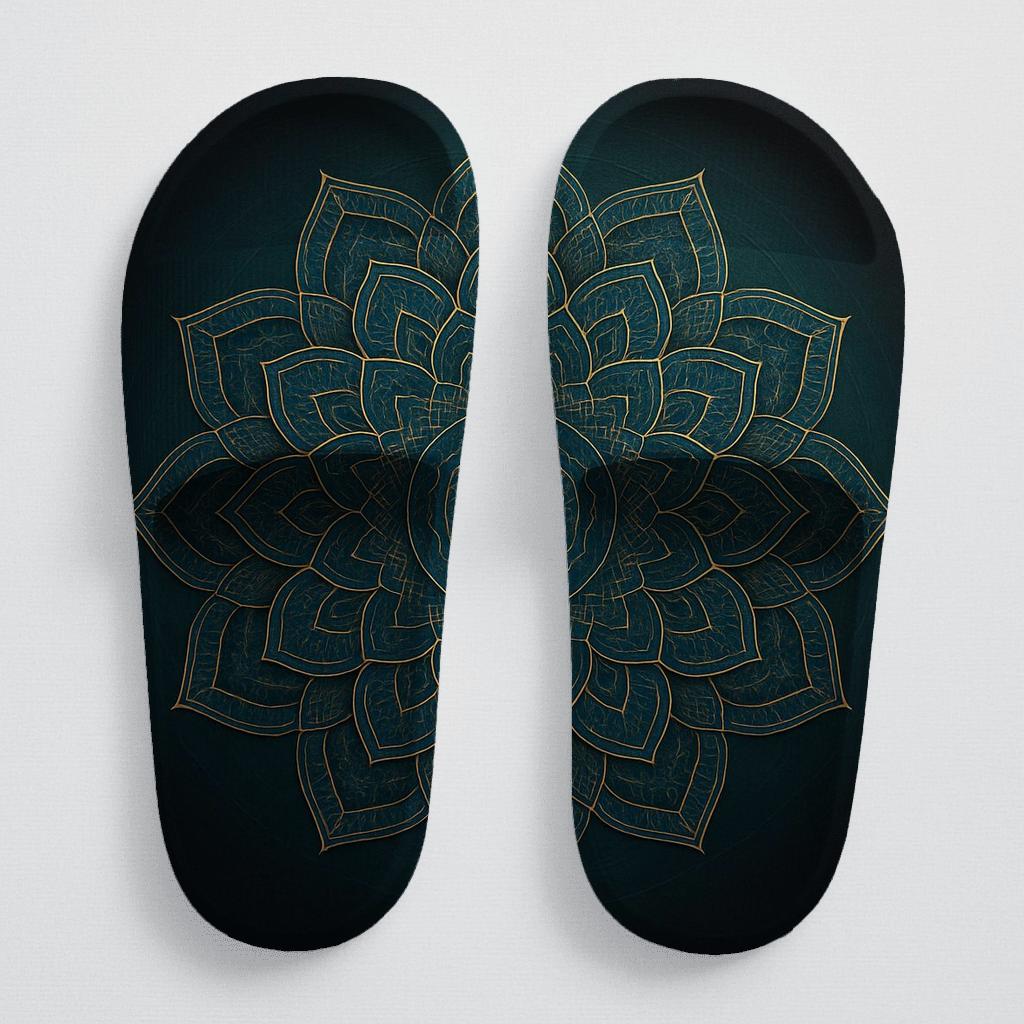 Orbital Petal Lattice soft footbed slides