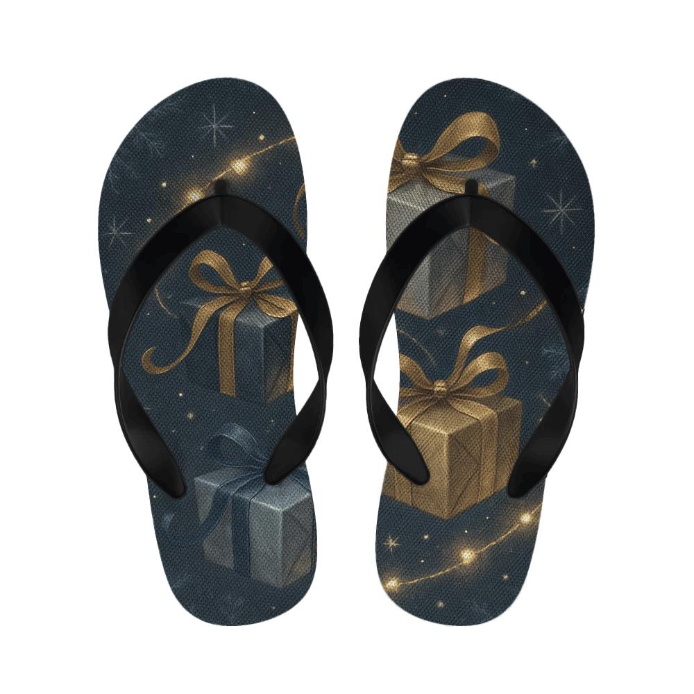 Winter Starlight Gift Ribbon trendy casual slippers