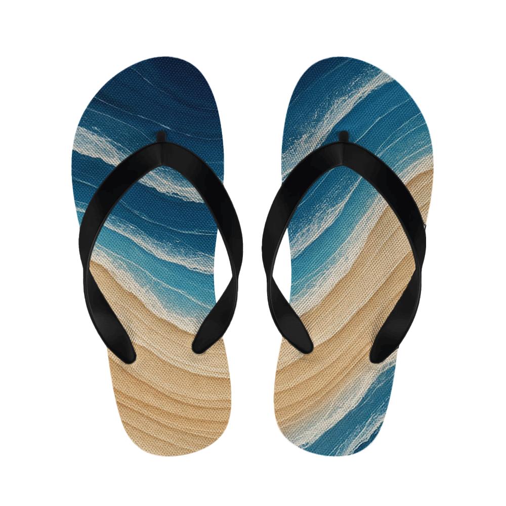 Tidal Wavefront Strata Arc designer logo slippers