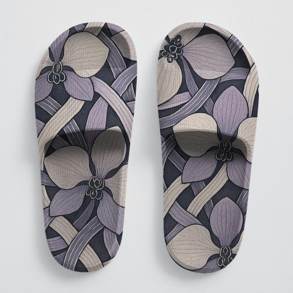 Orchid Ribbon Lattice custom slides