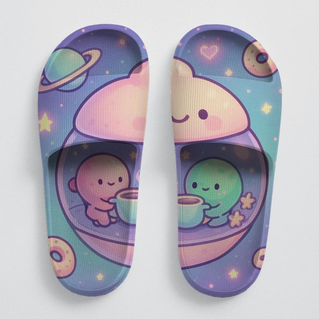 Cosmic Mochi Galaxy Cafe custom slides
