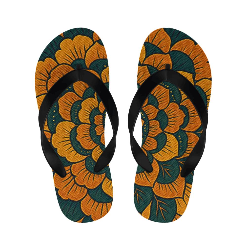 Marigold Pulse Spiral stylish house slippers
