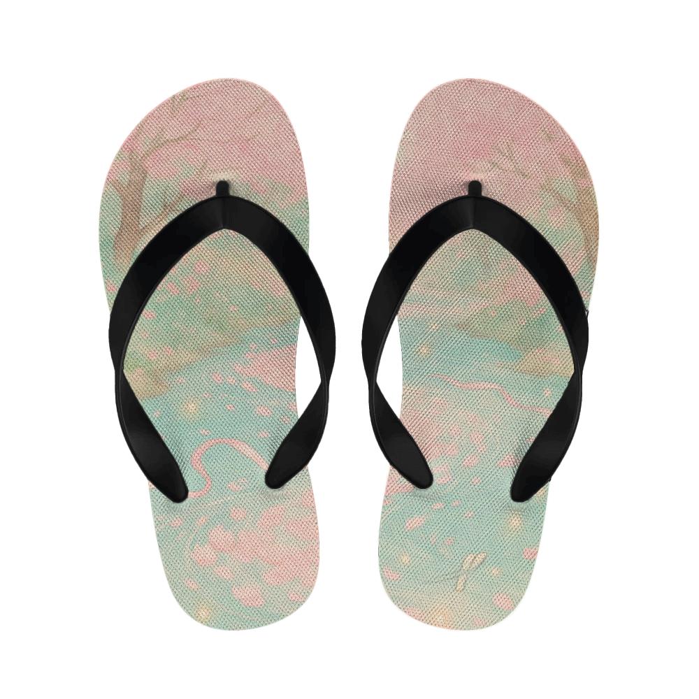 Spring Petal Wish Stream stylish house slippers