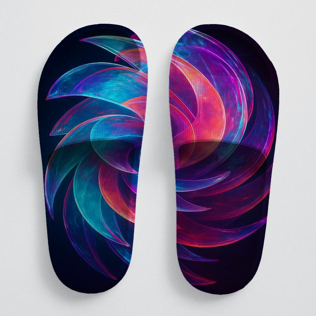 Iridescent Pulse Of The Mantis Shrimp designer logo slides