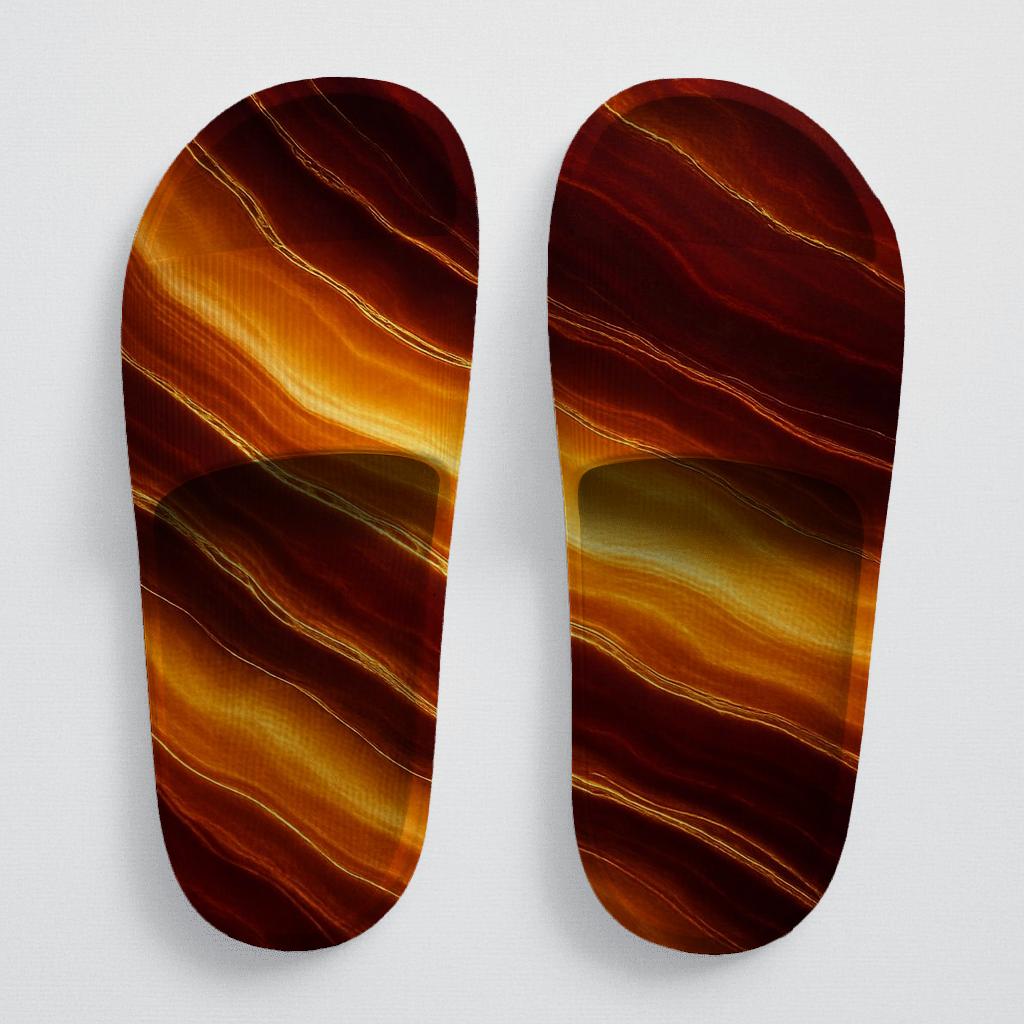 Auric Wavefront Strata comfortable casual slides