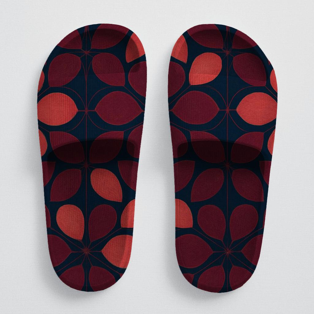 Camellia Pulse Lattice trendy summer slides