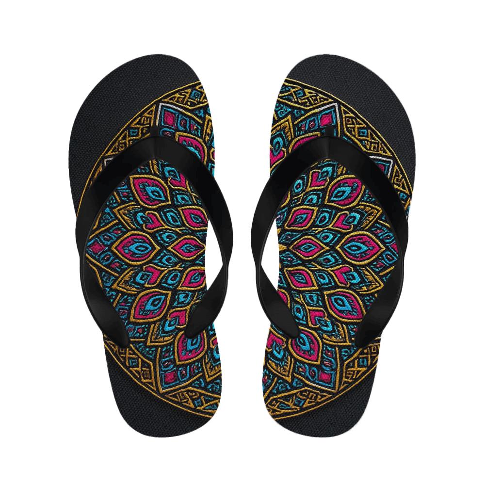 Chromatic Radial Filigree stylish house slippers