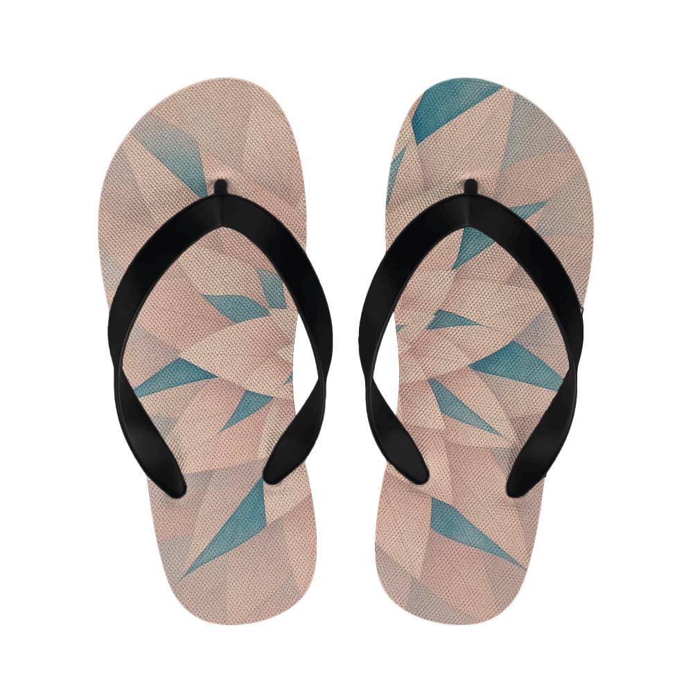 Lotus Prism Fractal soft sole slippers