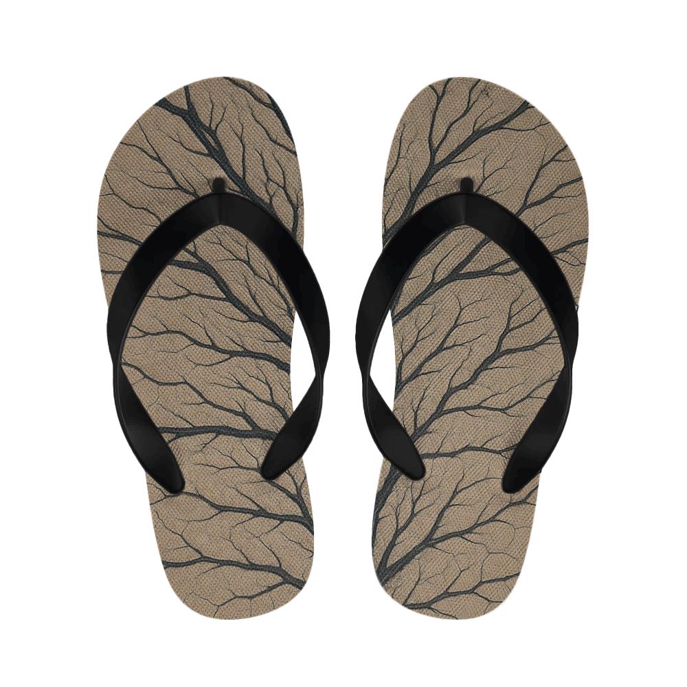Fractal Basin Lattice stylish house slippers