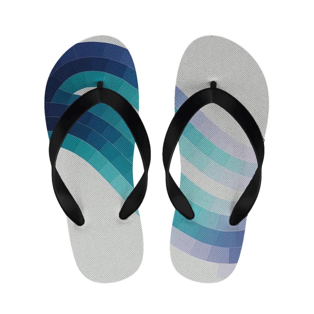 Segmented Arc Cascade custom slippers