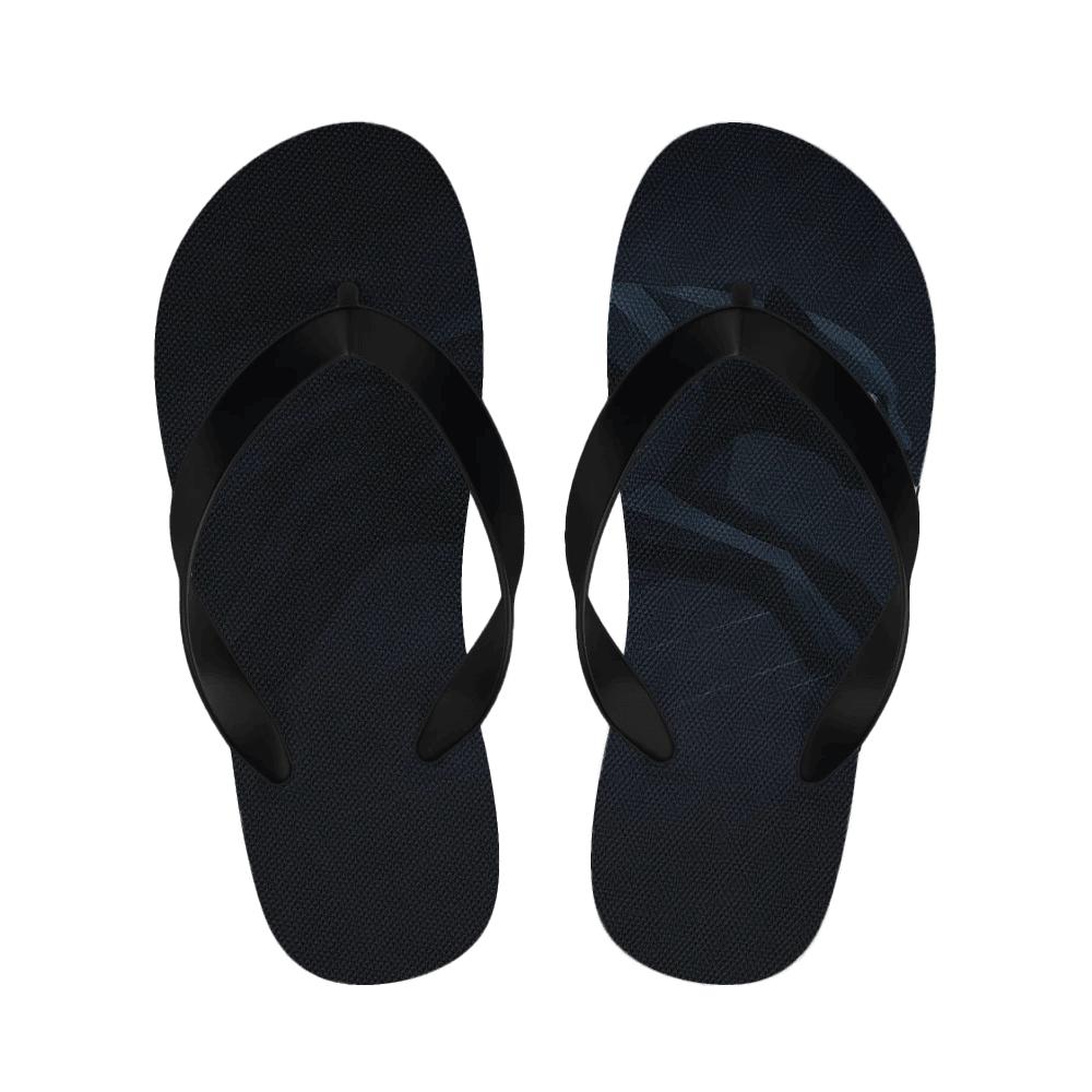 Shadow Leap Of The Midnight Panther designer logo slippers