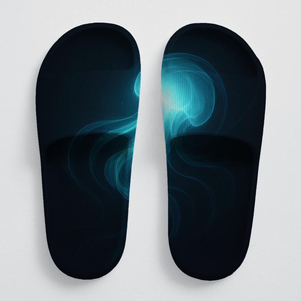 Luminescent Drift Of The Jellyfish trendy summer slides