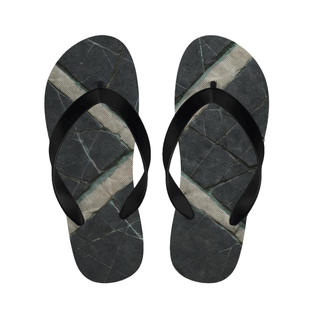 Quartz Vein Tessella designer logo slippers