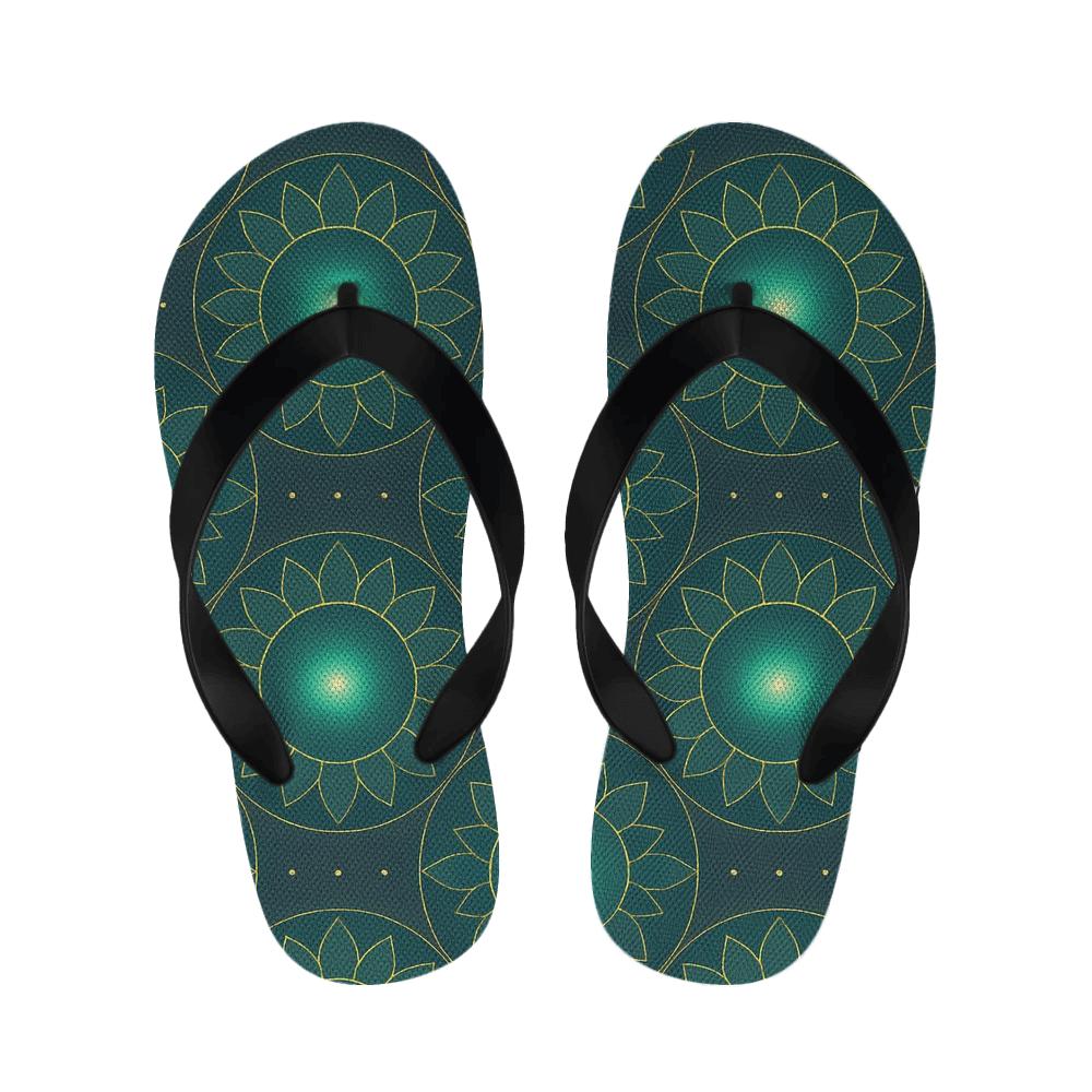 Lotus Halo Lattice trendy casual slippers