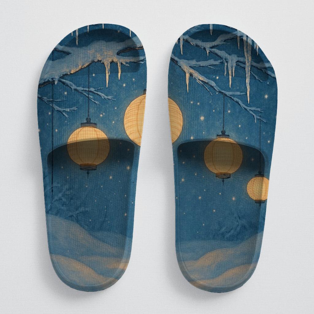 Winter Lantern Starlight stylish pool slides