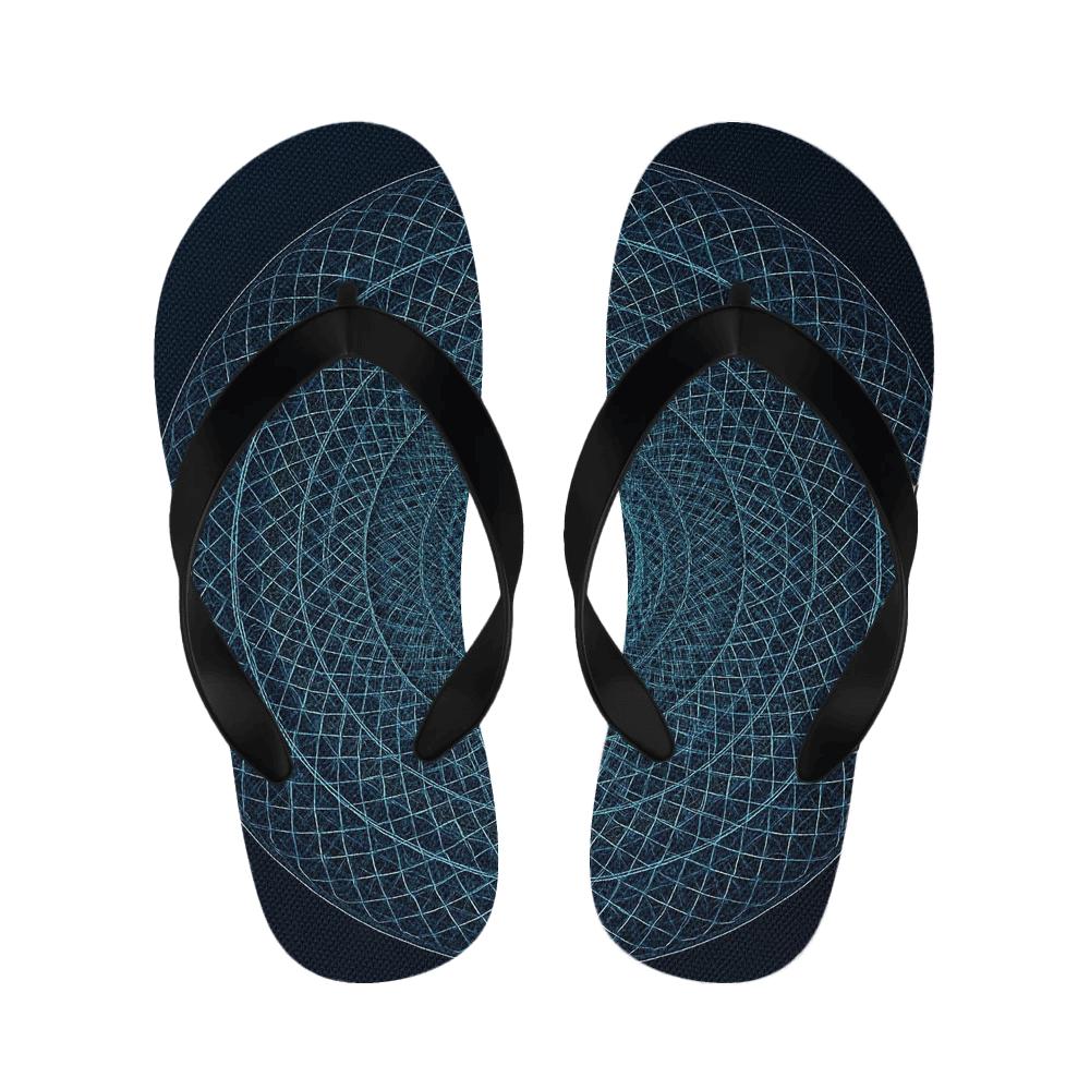Prismatic Orbit Lattice comfortable indoor slippers