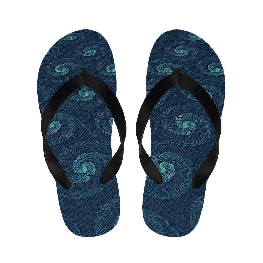 Spiral Nebula Tessellation comfortable indoor slippers