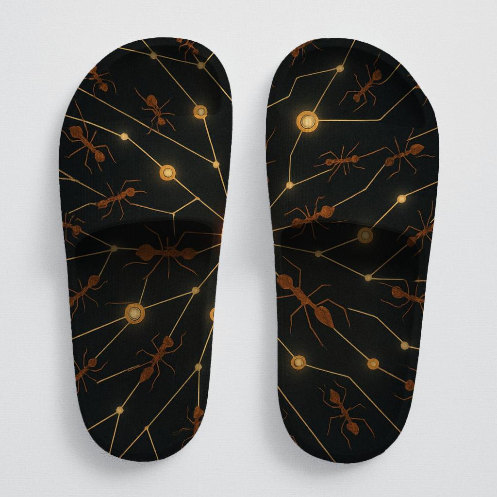 Circuit Mind Of The Ant sporty rubber slides