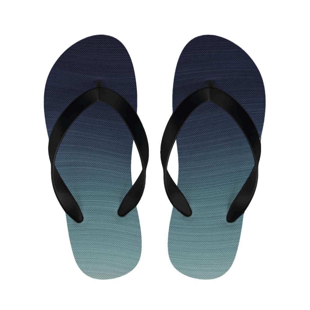 Phase Shift Stripe Nebula warm fleece slippers