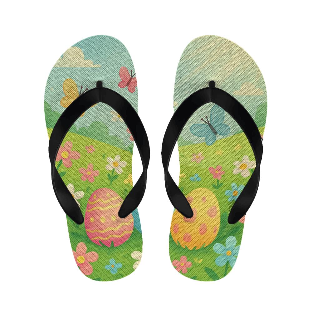 Spring Egg Meadow Dance comfortable indoor slippers