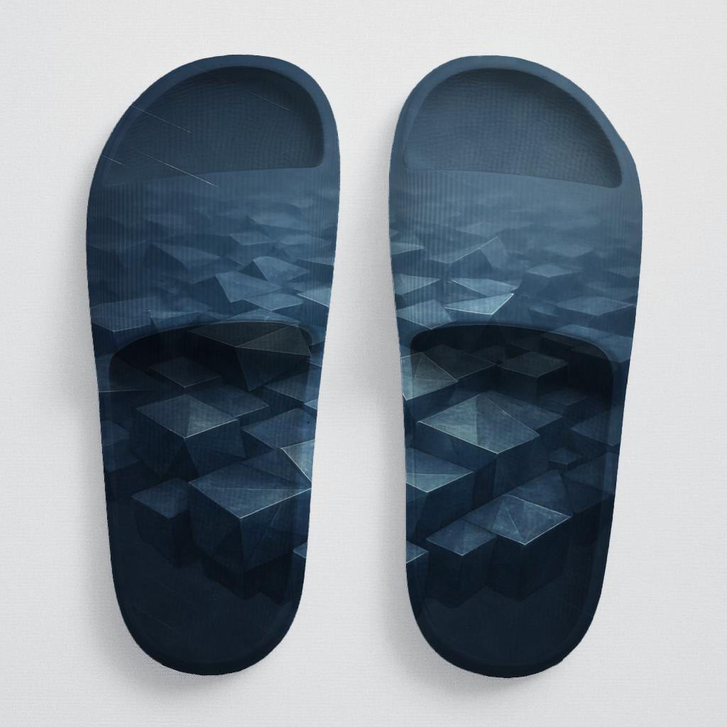 Mineral Facet Prism Drift unique printed slides