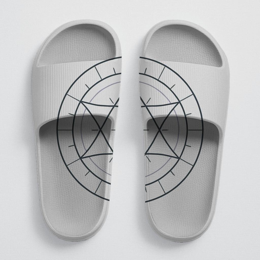 Minimal Eclipse Ring Blueprint designer logo slides