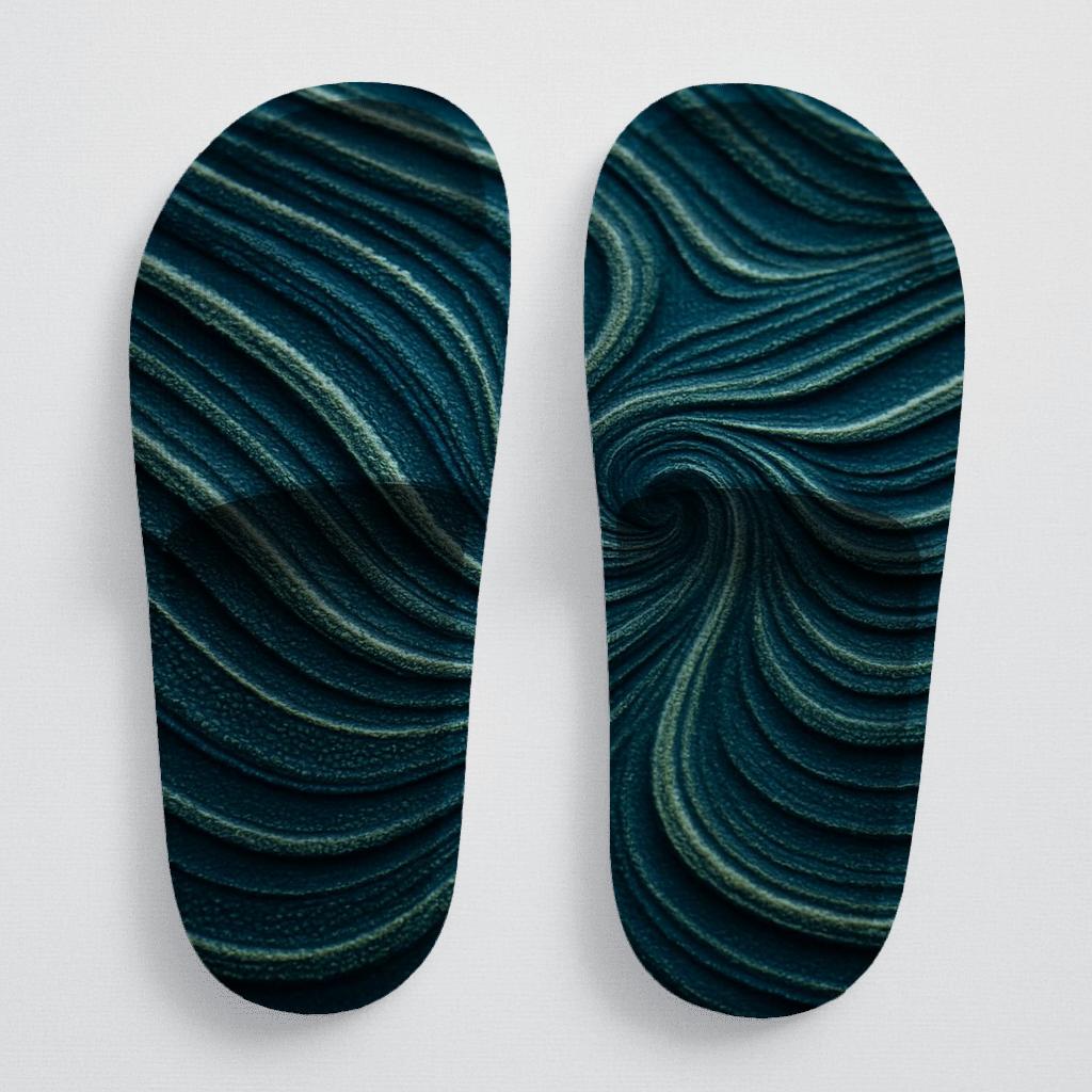 Tide Thread Interlace comfortable casual slides