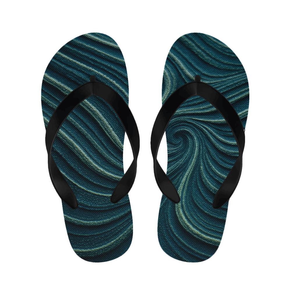 Tide Thread Interlace soft sole slippers