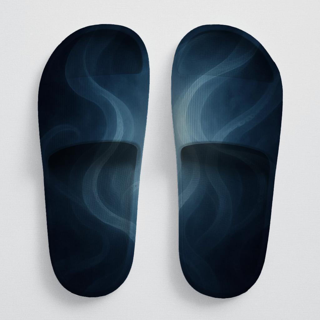 Octopus Ink Memory Veil comfortable casual slides