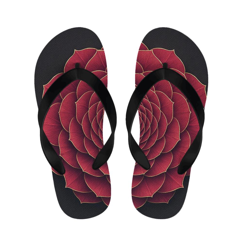 Orchid Pulse Rosette stylish house slippers