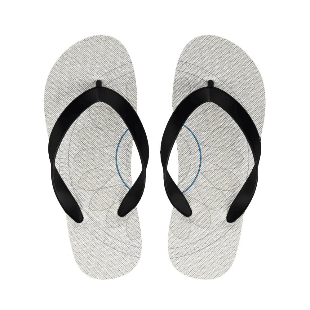 Minimal Orbit Petal Array trendy casual slippers