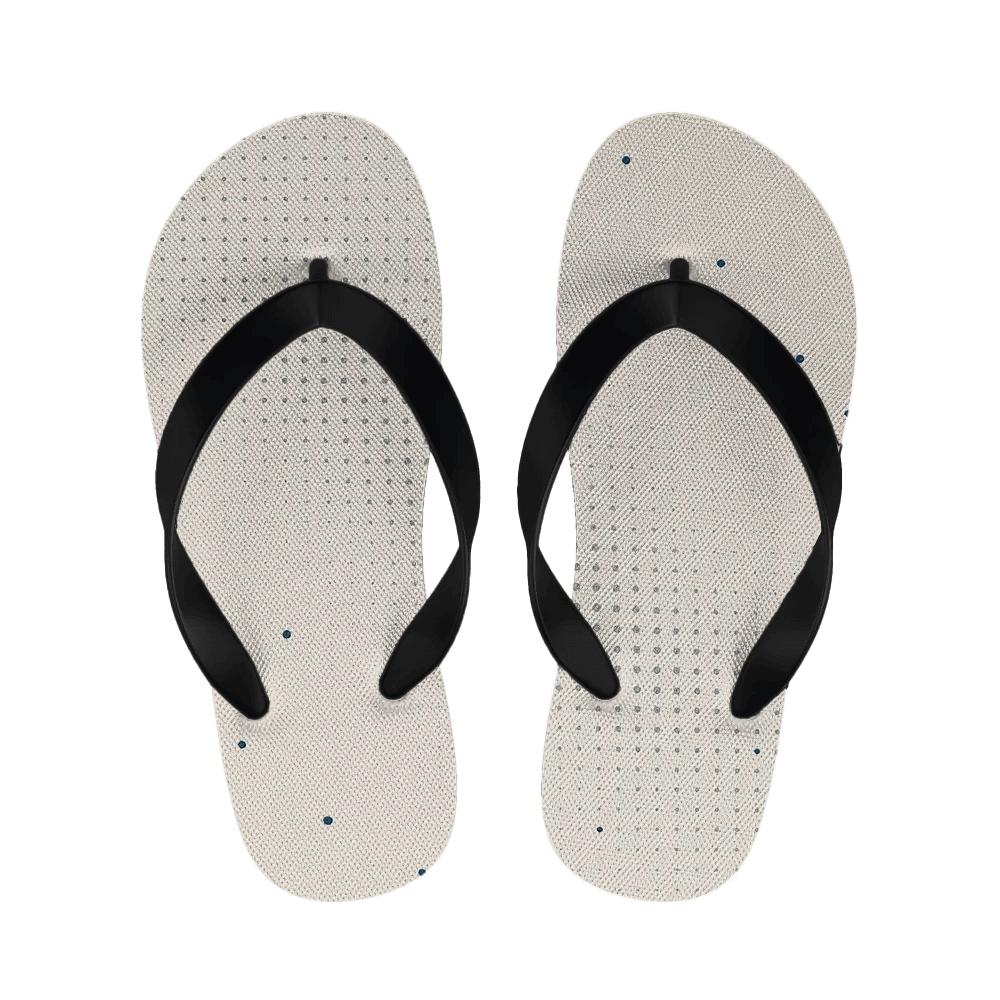 Halftone Orbit Grainfield unique printed slipperscustom slippers