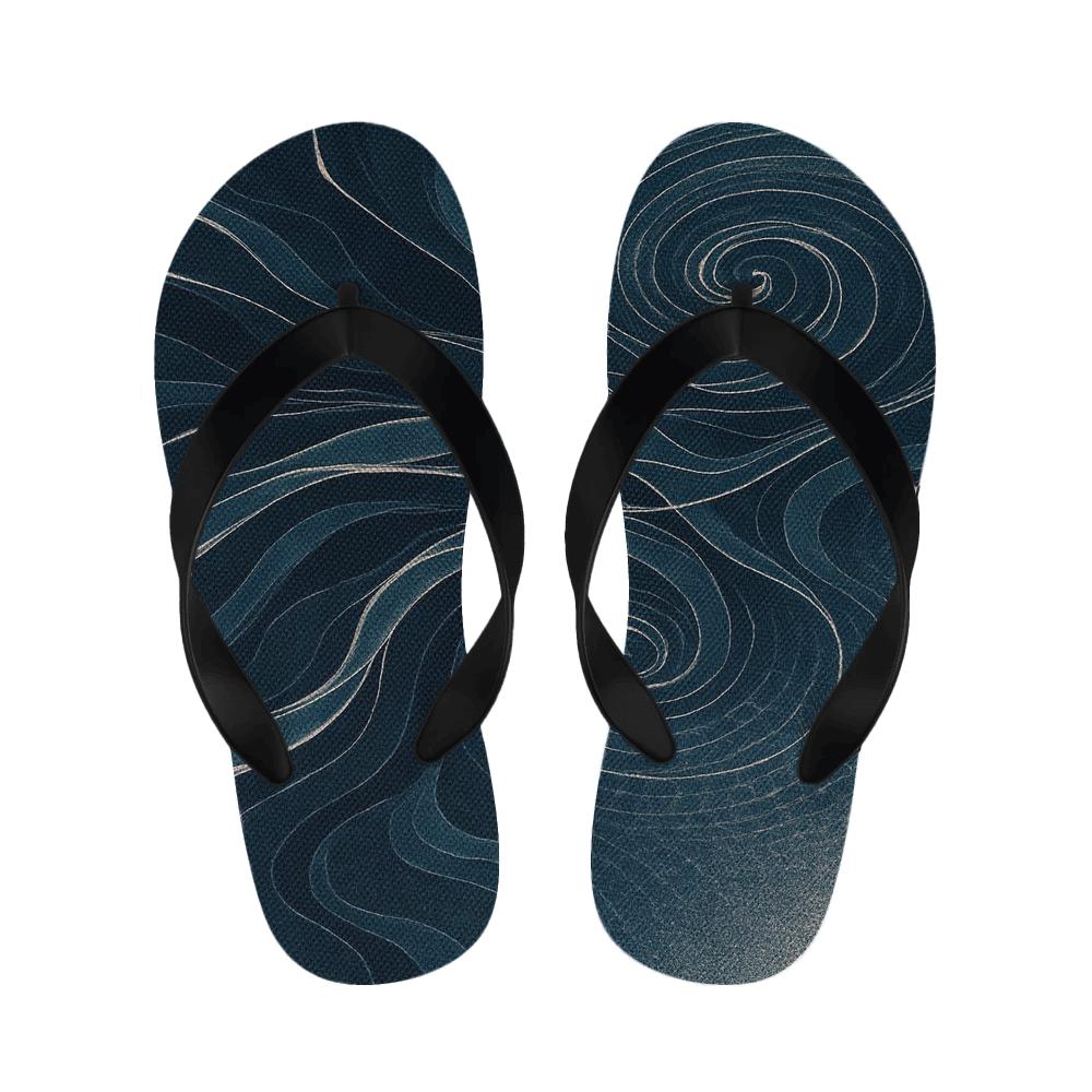 Vortex Ripple Ledger warm fleece slippers