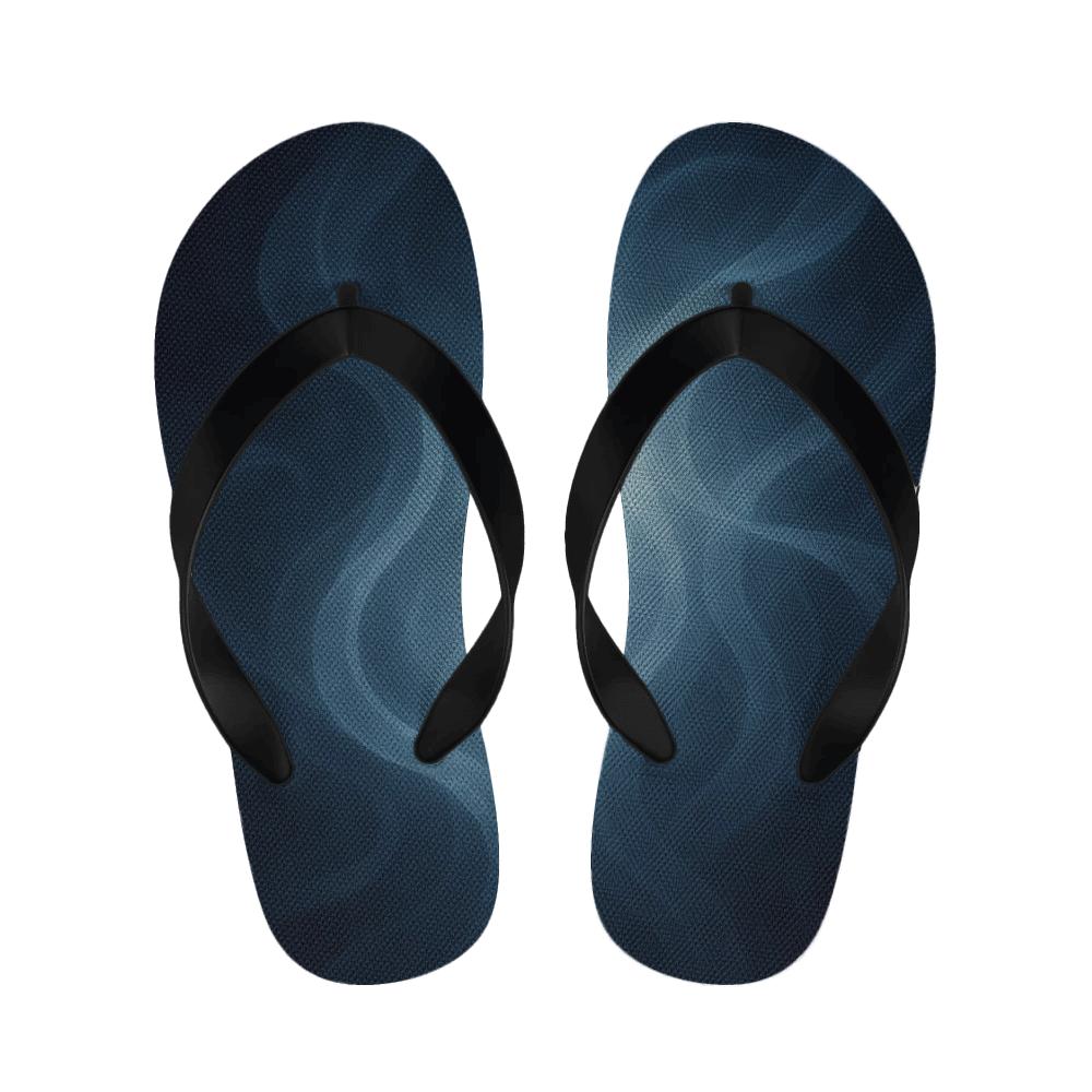 Octopus Ink Memory Veil unique printed slippers