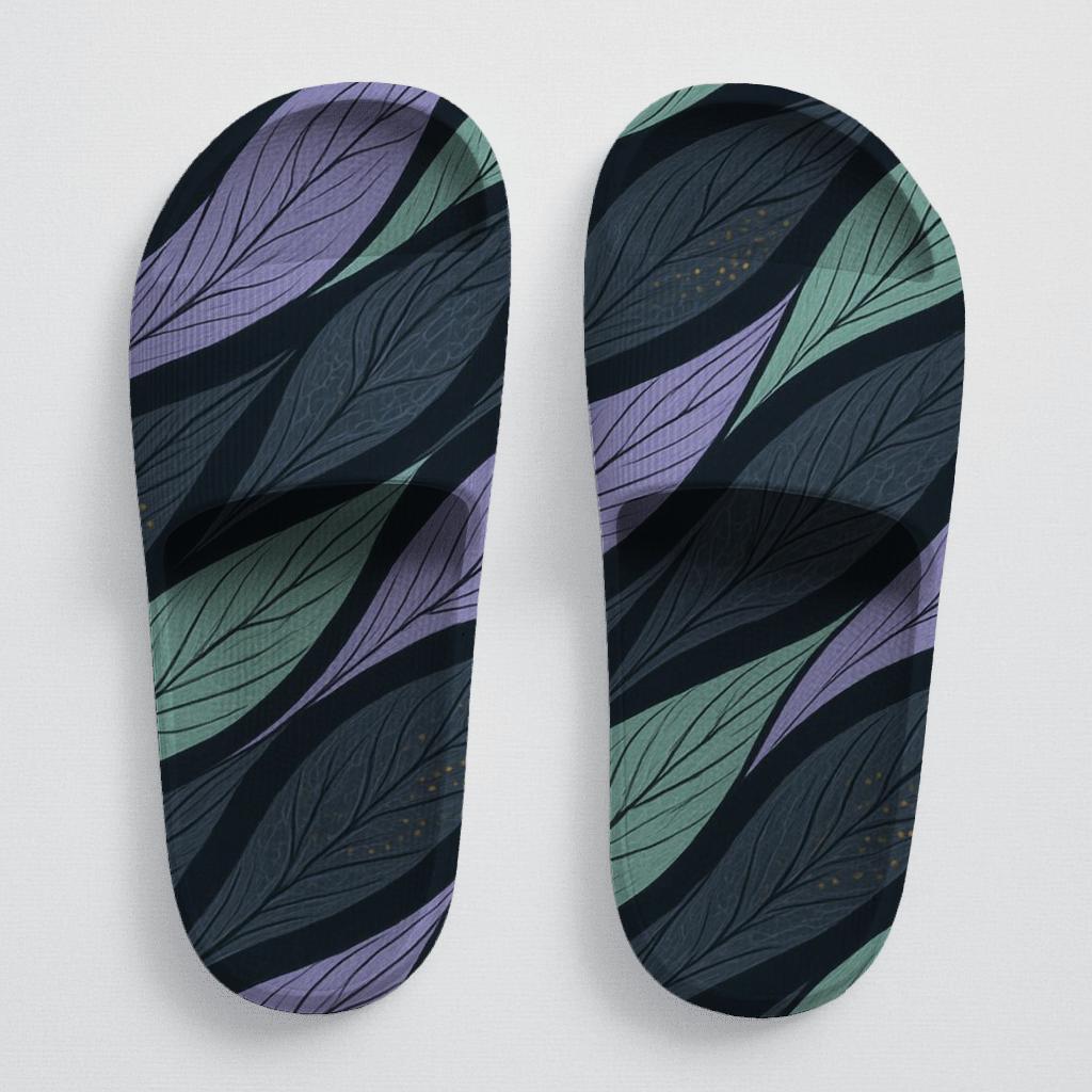 Orchid Sinewave Vein Weave unique printed slides