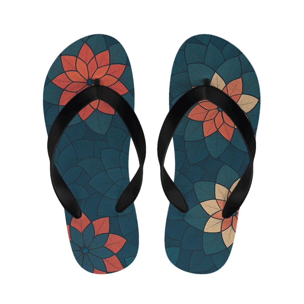 Camellia Polygon Bloomfield trendy casual slippers