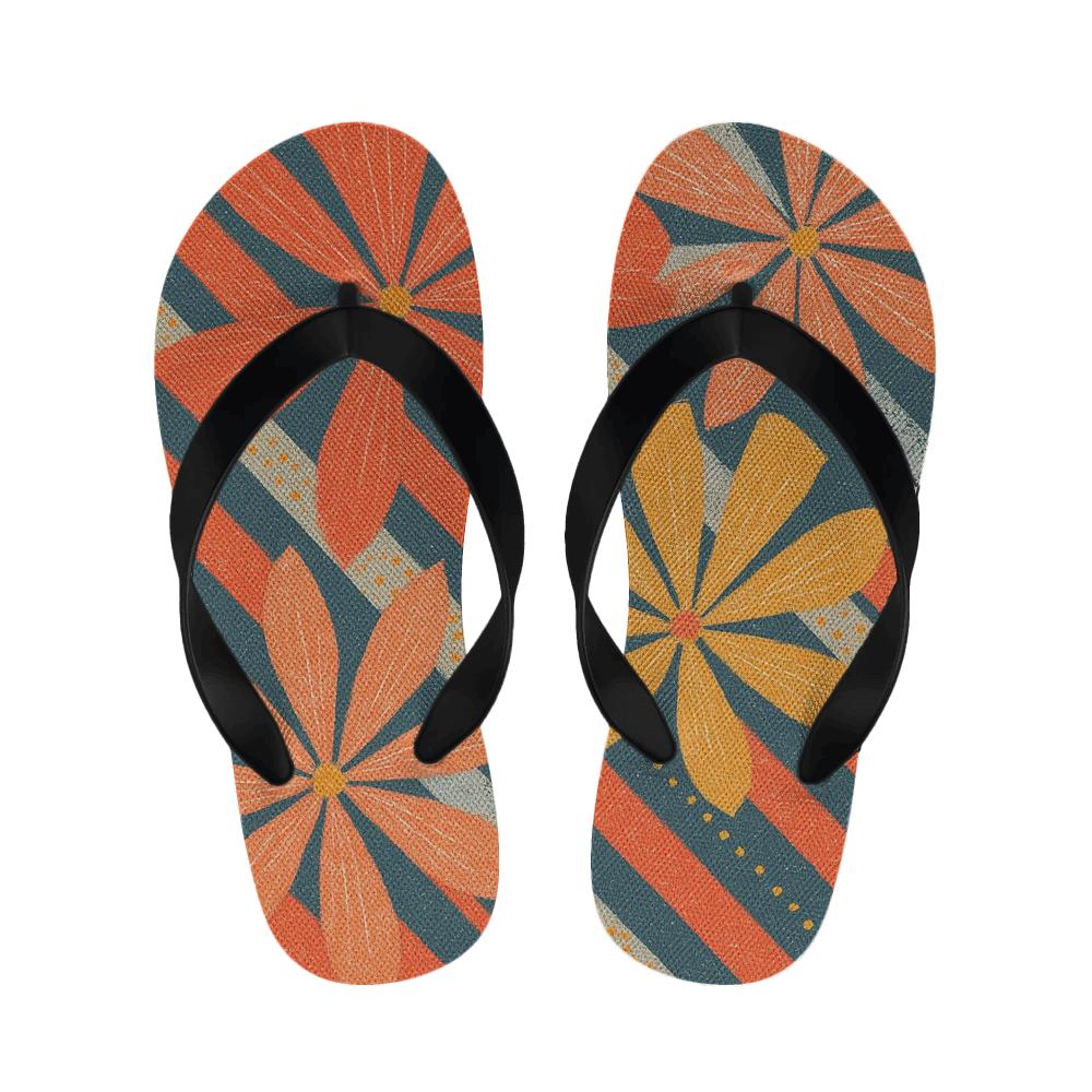 Nova Blossom Stripe Harmonics comfortable indoor slippers