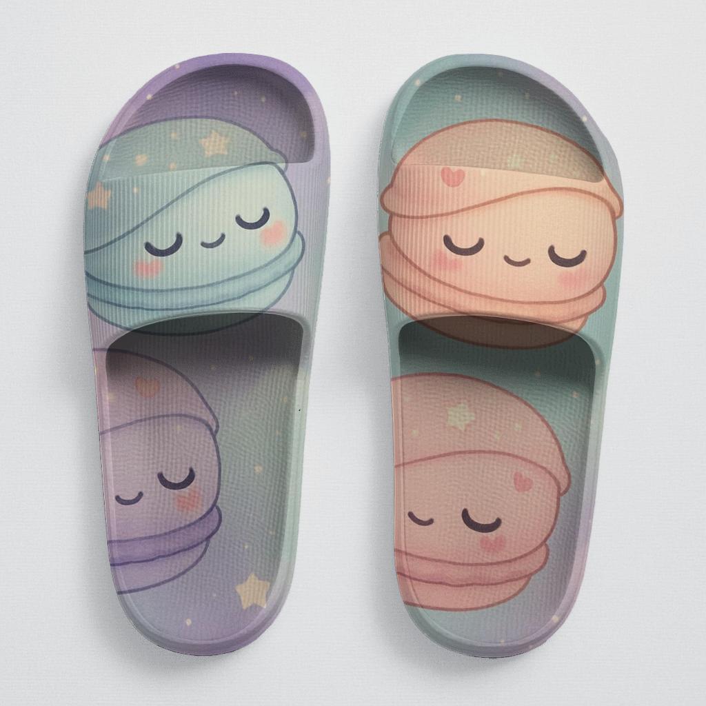 Nebula Macaron Sleepover designer logo slides