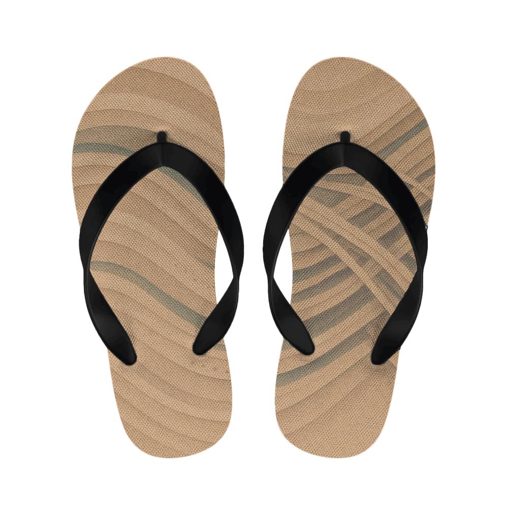Wind Arc Ripple Tapestry designer logo slippers